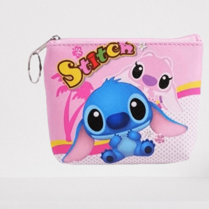 Mini Stich Portmonetka Dla Dzieci Różowa
